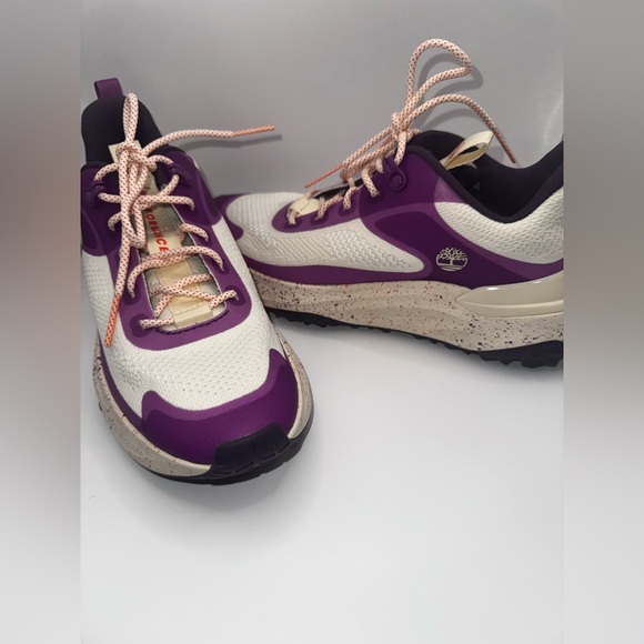 Timberland Shoes - NWOB Timberland Motion Access Low Lace Up Sneaker Natural Purple Size 7